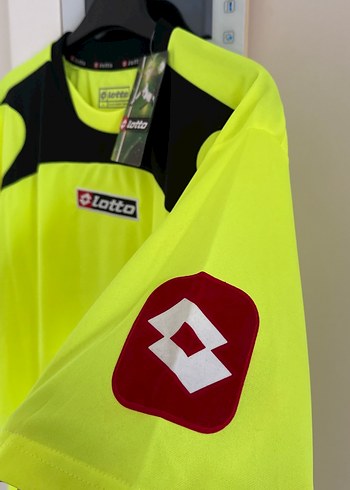 Lotto Sarı Kısa Kollu Erkek Spor Tişörtü - Görsel 3