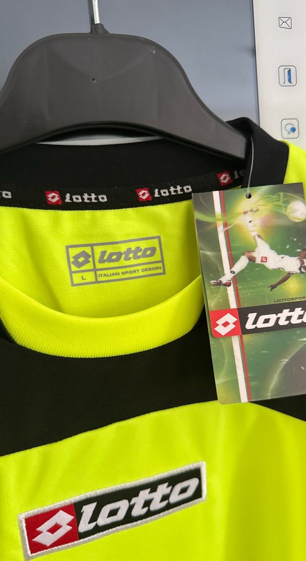 Lotto Sarı Kısa Kollu Erkek Spor Tişörtü - Görsel 2