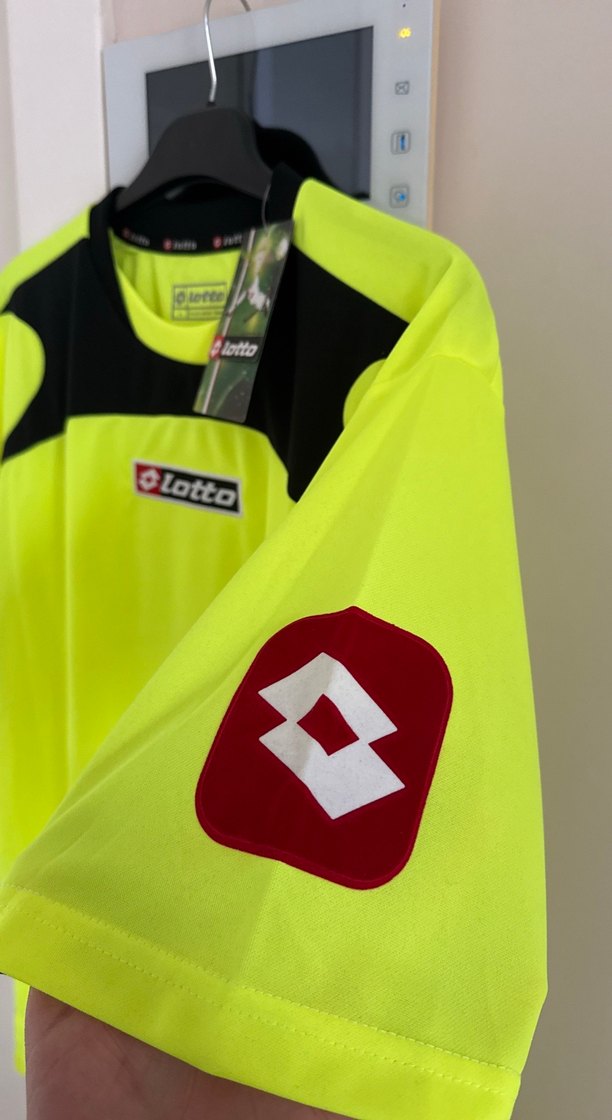 Lotto Sarı Kısa Kollu Erkek Spor Tişörtü - Görsel 3