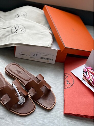 37 Beden kahverengi Renk Hermes oran