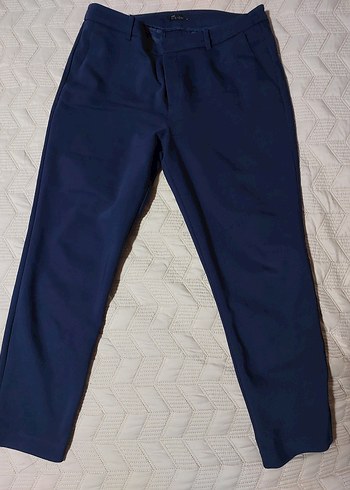 lacivert  Kumaş Pantolon - Görsel 2