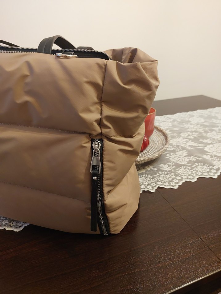 Kahverengi Tokalı Kadın Omuz Çantası - Görsel 3