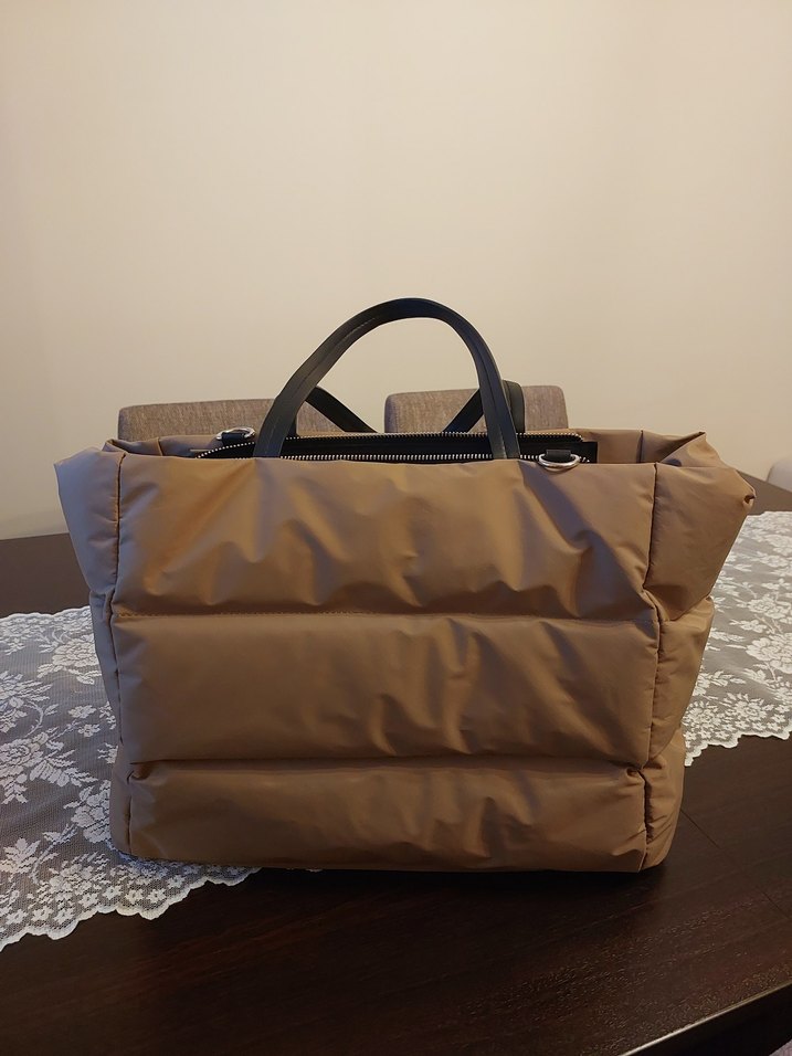 Kahverengi Tokalı Kadın Omuz Çantası - Görsel 4