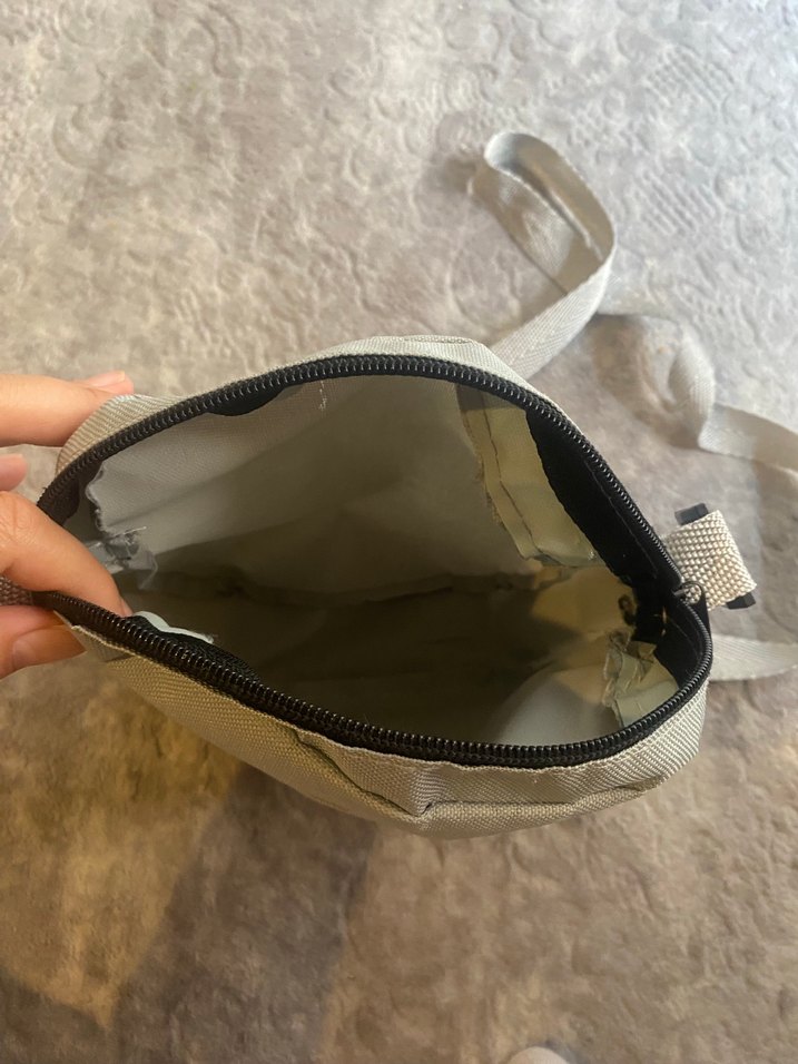 Gri Kadın Kemerli Çapraz Çanta - Görsel 4