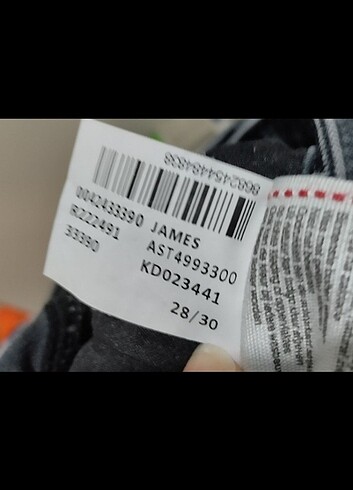 Orijinal erkek mavi jeans dar paça yüksek bel