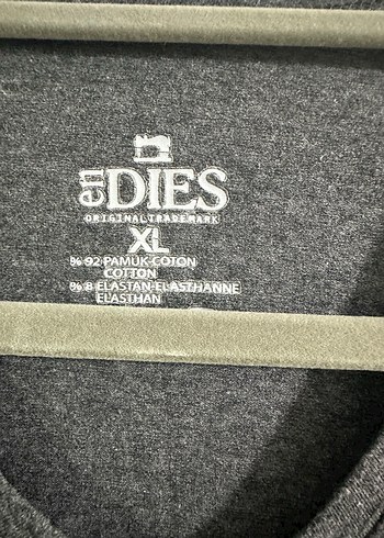 Gri V Yaka Uzun Kollu Tişörtü - Görsel 3