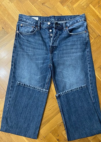 Zara Mavi Straıght Fıt Pantolon - Görsel 3