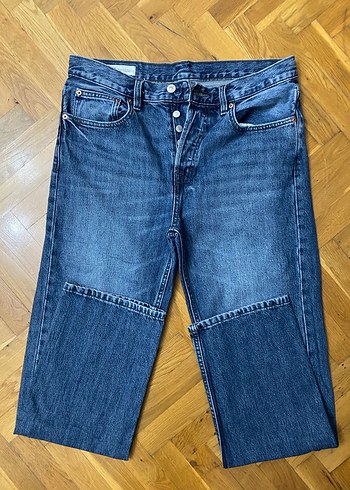 Zara Mavi Straıght Fıt Pantolon - Görsel 2