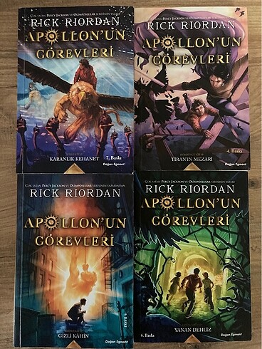 Apollonun görevleri sesini 4 kitap