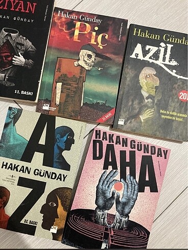 Hakan Günday 6 kitap