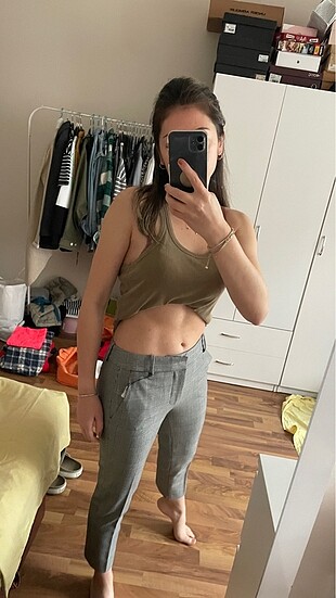 xs Beden Zara Kumaş Pantolon