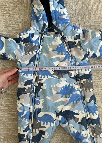 Marks&spencer Mavi Kamuflaj Erkek Bebek astronot tulum - Görsel 6