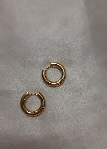 Accessorize Gold Halka Küpe