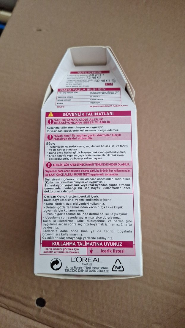 loreal casting creme besleyici Saç boyası - Görsel 2
