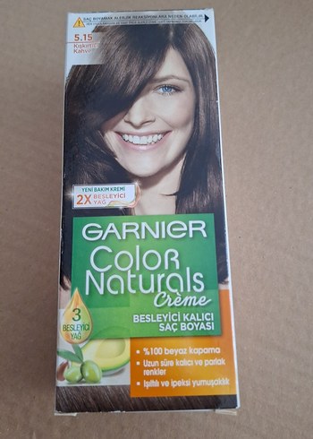 Garnier Color Naturals Saç Boyası 5.15 Kızıl Kahve
