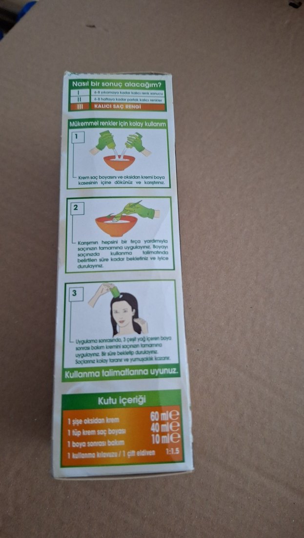 Garnier Color Naturals Saç Boyası 5.15 Kızıl Kahve - Görsel 4
