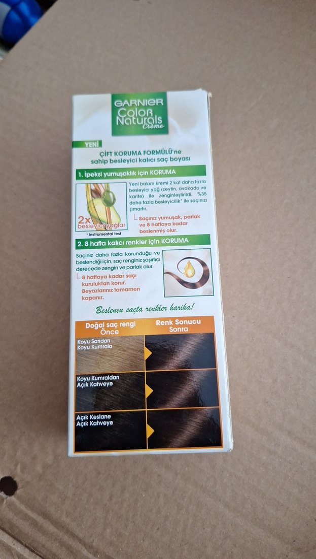 Garnier Color Naturals Saç Boyası 5.15 Kızıl Kahve - Görsel 3