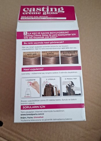 Casting Creme Gloss Besleyici Saç Boyası - Görsel 3