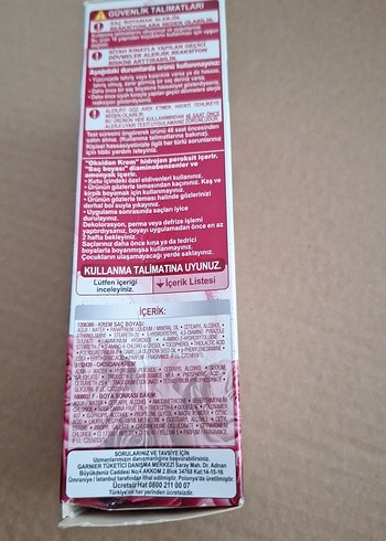 Garnier Garnier Yoğun Kalıcı Krem Saç Boyası 4.60 Kızıl