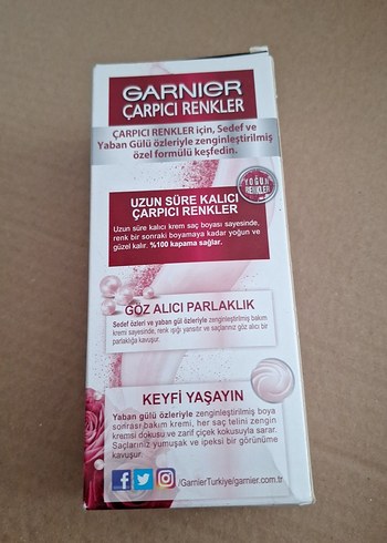  Beden Garnier Yoğun Kalıcı Krem Saç Boyası 4.60 Kızıl