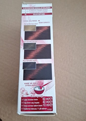 Beden Renk Garnier Yoğun Kalıcı Krem Saç Boyası 4.60 Kızıl