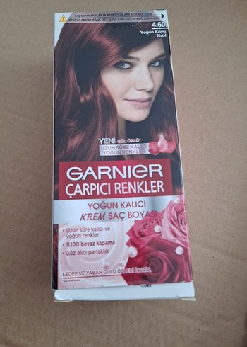 Garnier Yoğun Kalıcı Krem Saç Boyası 4.60 Kızıl