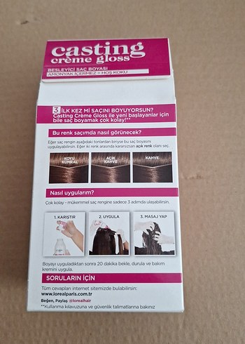 L'Oréal Casting Creme Gloss 532 Çikolatalı Kahve Saç Boyası - Görsel 3