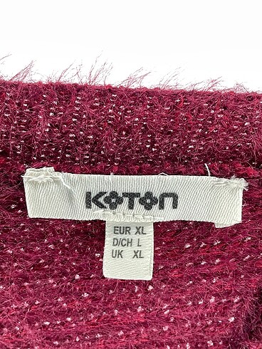 xl Beden bordo Renk Koton Kazak / Triko %70 İndirimli.