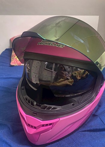 Hologramlı Motosiklet Kaskı - Görsel 5