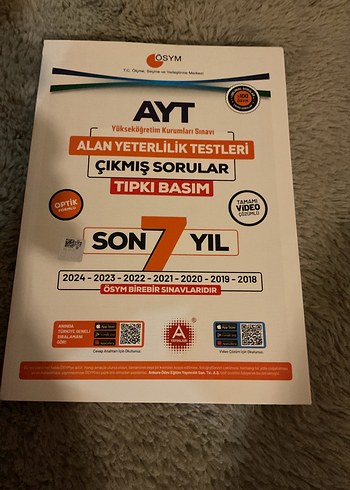 AYT Alan Yeterlilik Testleri Çıkmış Sorular 7 Yıl - Görsel 2