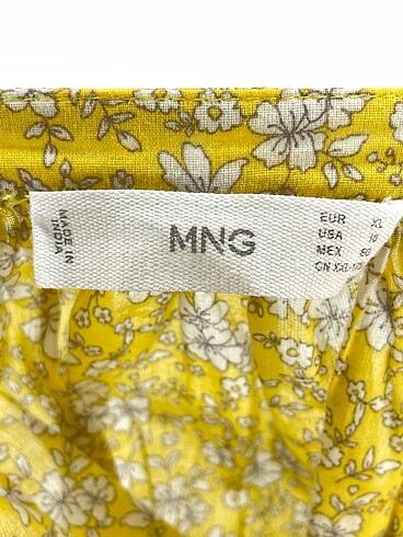 xl Beden sarı Renk Mango Bluz %70 İndirimli.