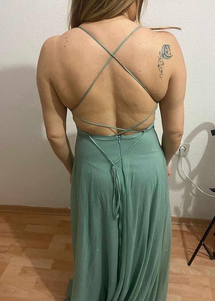 Dekolteli abiye - Görsel 2