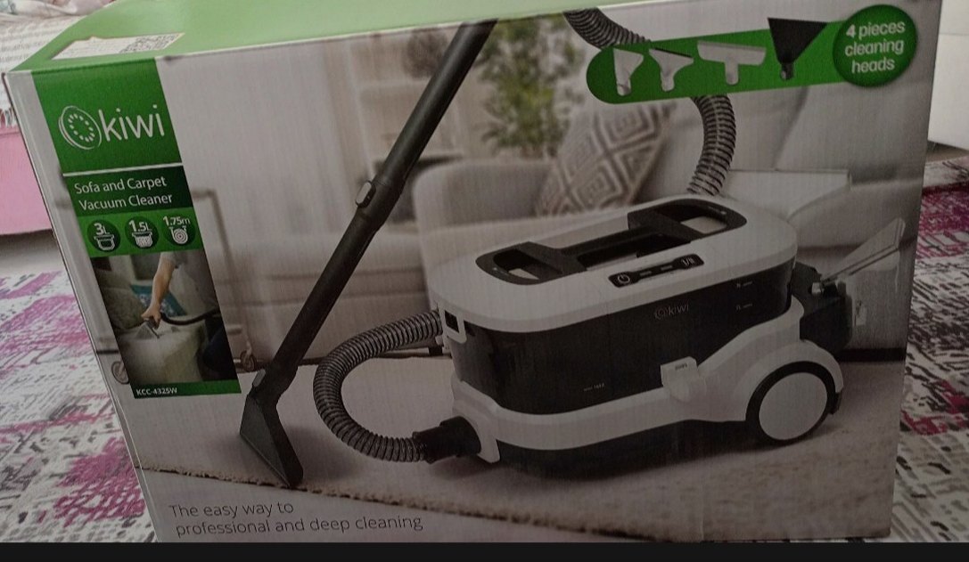 Beyaz Gri Kiwi Elektrikli Süpürge - Görsel 2