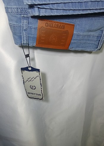 40 Beden Erkek Mavi Kot Pantolon