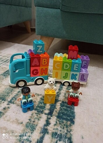 Fisher Price Lego duplo alfabe kamyonu 