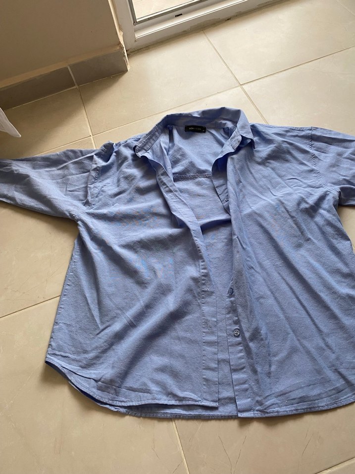 Mavi Keten kadın - Görsel 2