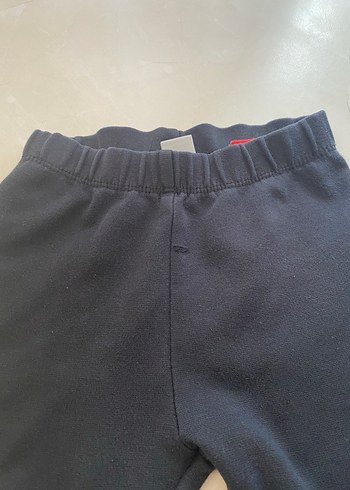 Kız Çocuk Siyah Düz Tayt - Görsel 2