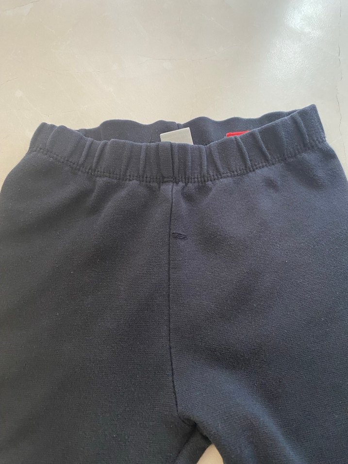 Kız Çocuk Siyah Düz Tayt - Görsel 2