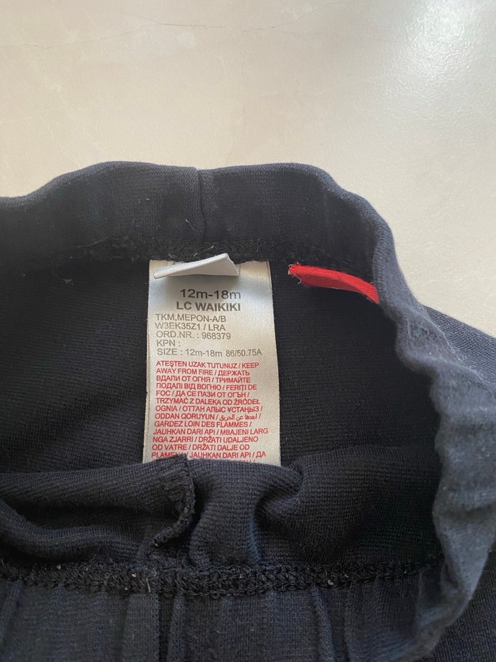 Kız Çocuk Siyah Düz Tayt - Görsel 3