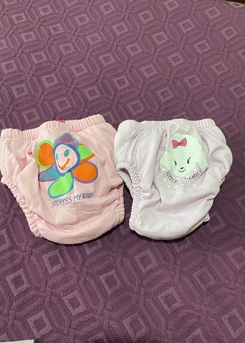 Çocuklar için Pembe Bağlama Desenli İç Çamaşırı alıştırma kilodu - Görsel 2