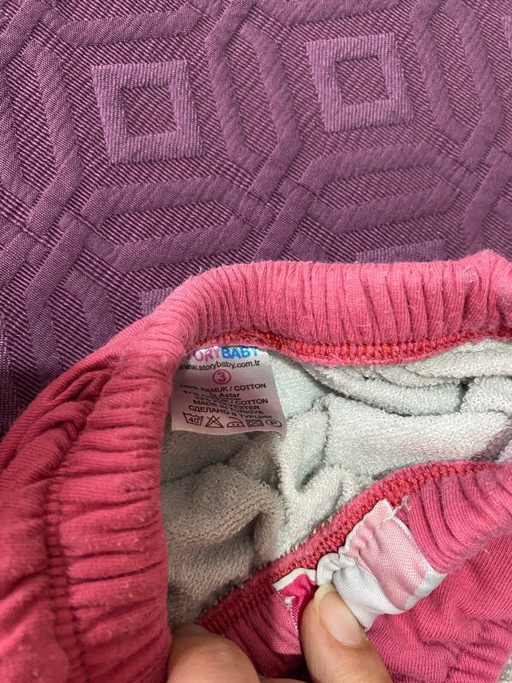 Pembe Nakışlı Çocuk İç Çamaşırı alıştırma kilodu - Görsel 3