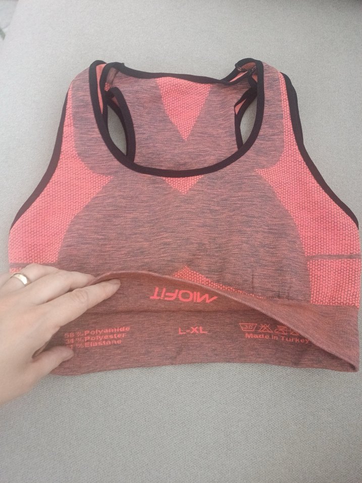 Miofit Seamless Dolgusuz Kadın Spor Sütyeni - Görsel 4