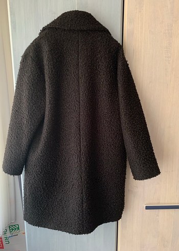 Siyah Çift Düğmeli  Gusto kaban - Görsel 6