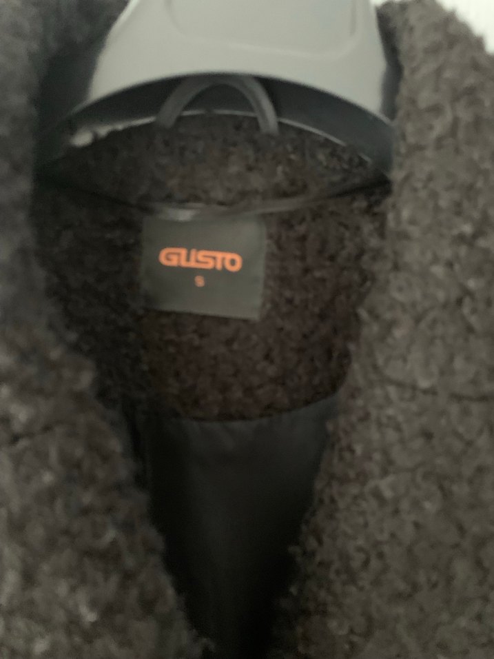 Siyah Çift Düğmeli  Gusto kaban - Görsel 4