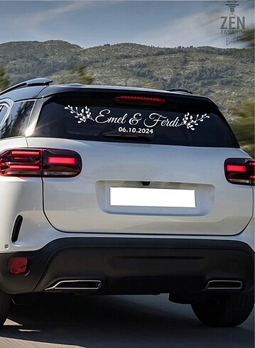 Gelin arabası Sticker