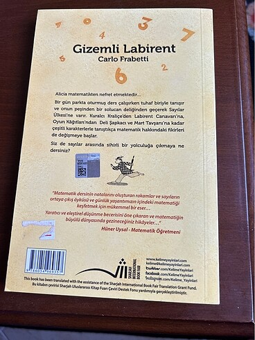 Gizemli labirent carlo franetti okuma kitabı - Görsel 2