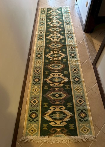 Beden çeşitli Renk Yeni 75cm2.90cm renkli Desenli Koridor ,balkon kilim yolluk