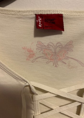 Levis medium korse detaylı üst - Görsel 4