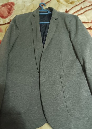 Defacto Sik Gri Tek Dugmeli Blazer Ceket