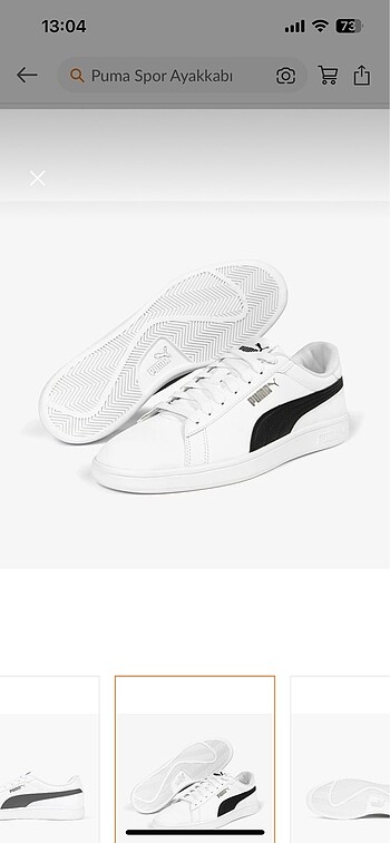 Puma spor ayakkabı